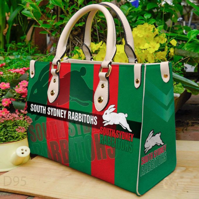 South Sydney Rabbitohs Leather Handbag For Women Gift 2