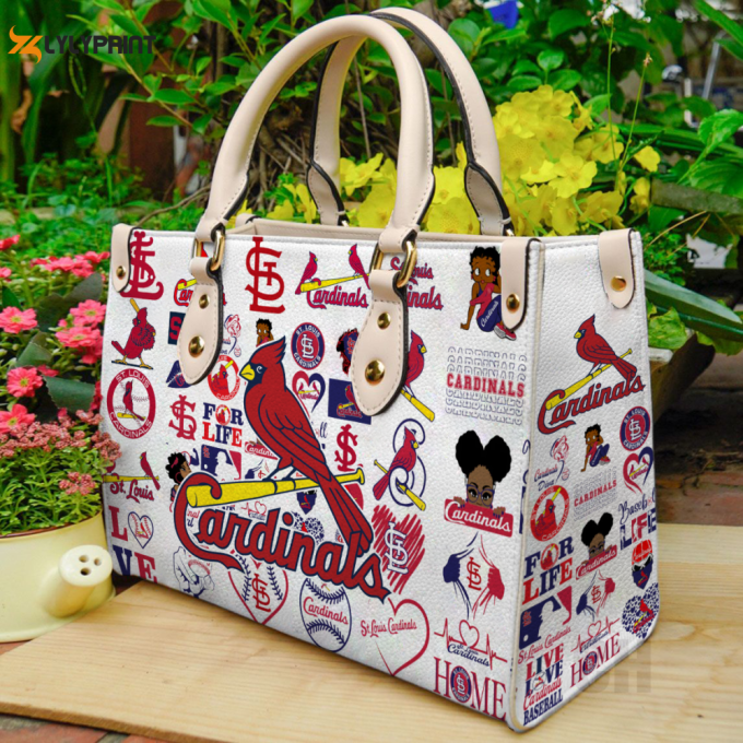 St. Louis Cardinals Leather Handbag For Women Gift 1