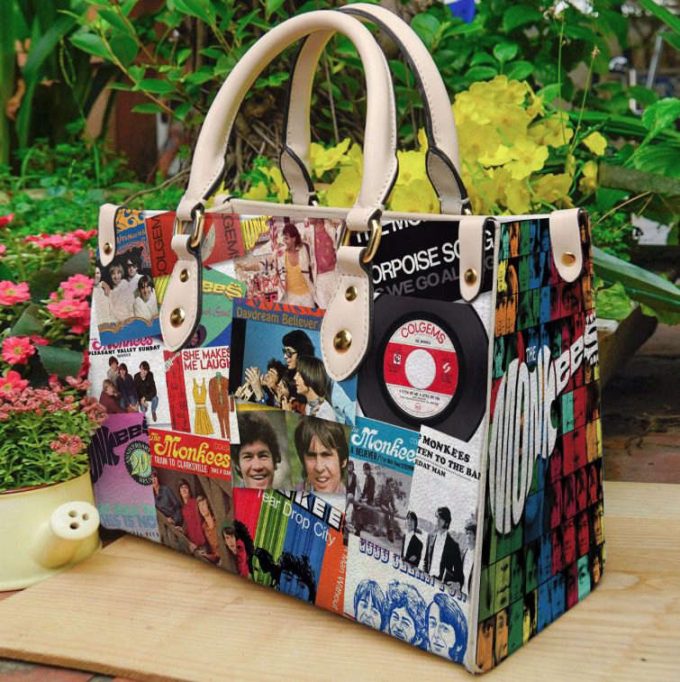 The Monkees Leather Handbag For Women Gift 2