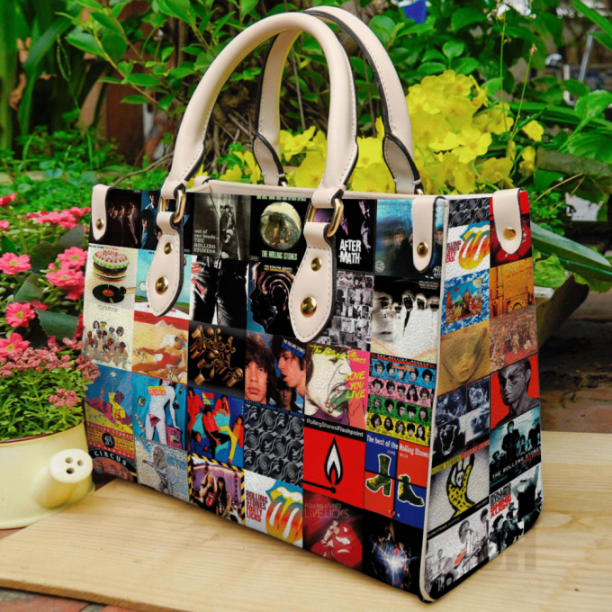 The Rolling Stones Leather Handbag For Women Gift 2