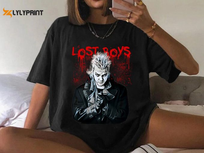 Vintage Lost Boys Halloween T-Shirt, Lost Boys Vampire Movie Sweatshirt, The Lost Boys 80'S Movie Lovers Sweatshirt, Horror Movie Shirt 1