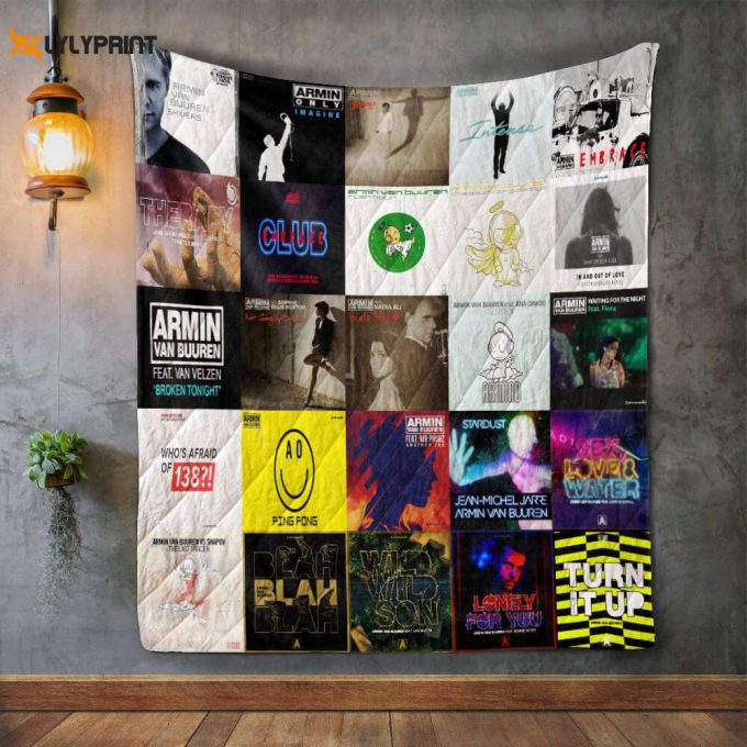 Armin Van Buuren Quilt For Fans Home Decor Gift 1