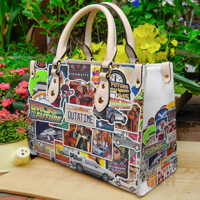 Back To The Future Leather Bag For Women Gift 2