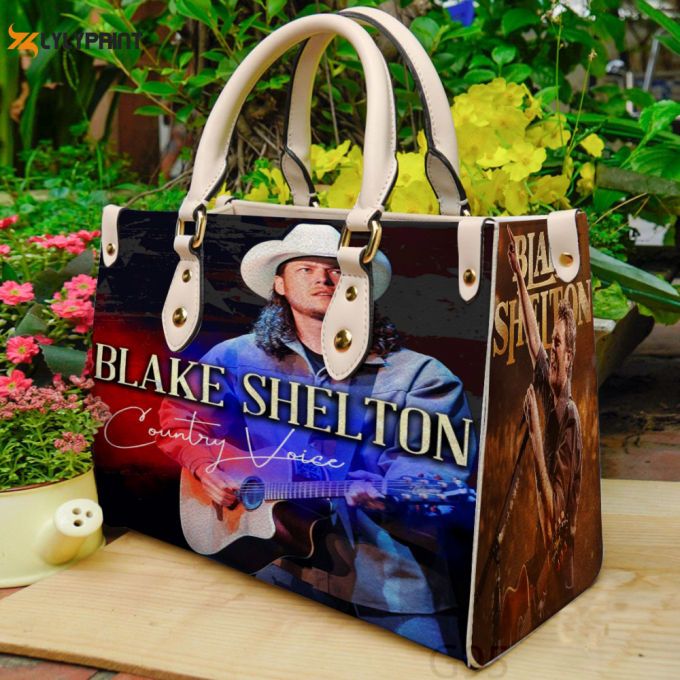 Blake Shelton Leather Bag For Women Gift 1