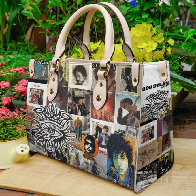 Bob Dylan Lover Leather Bag For Women Gift 2