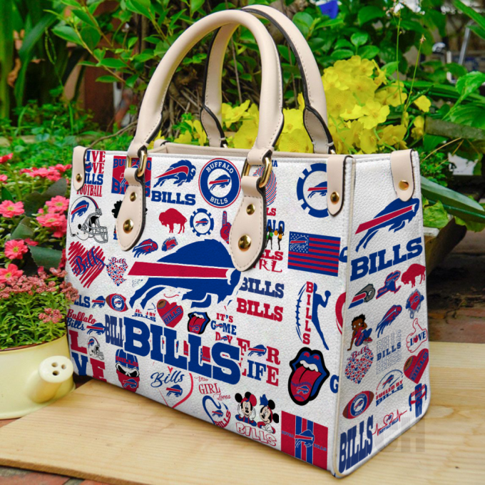 Buffalo Bills Lover Leather Bag For Women Gift 2