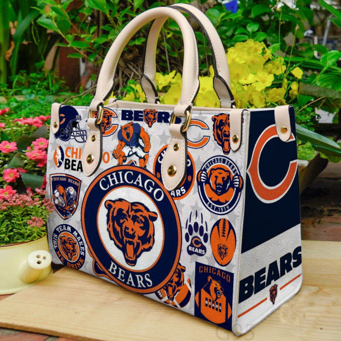 Chicago Bears I0 Leather Bag G95 2