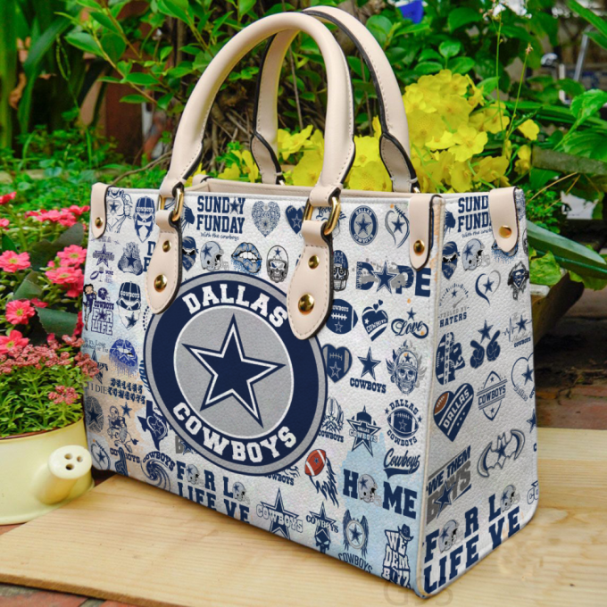 Dallas Cowboys Hand Leather Bag Gift For Women 2