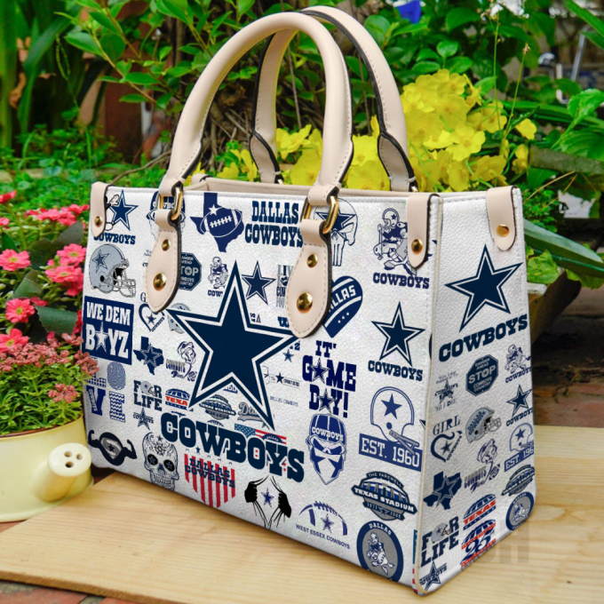 Dallas Cowboys Nfl Lover Leather Bag For Women Gift 2