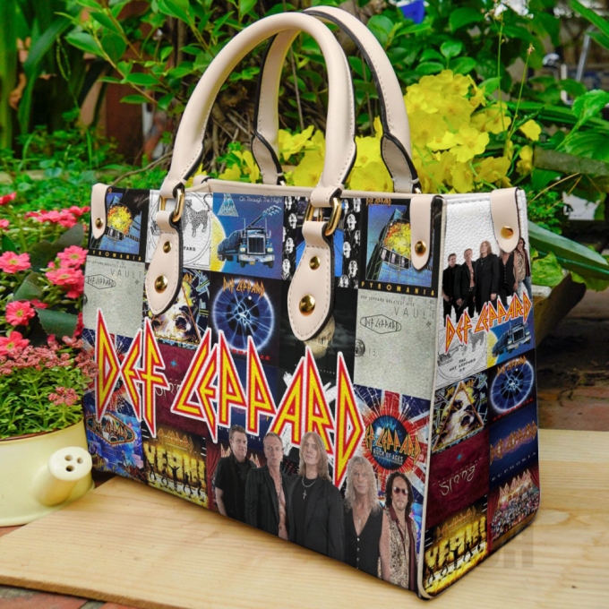 Def Leppard Lover Leather Bag For Women Gift 2