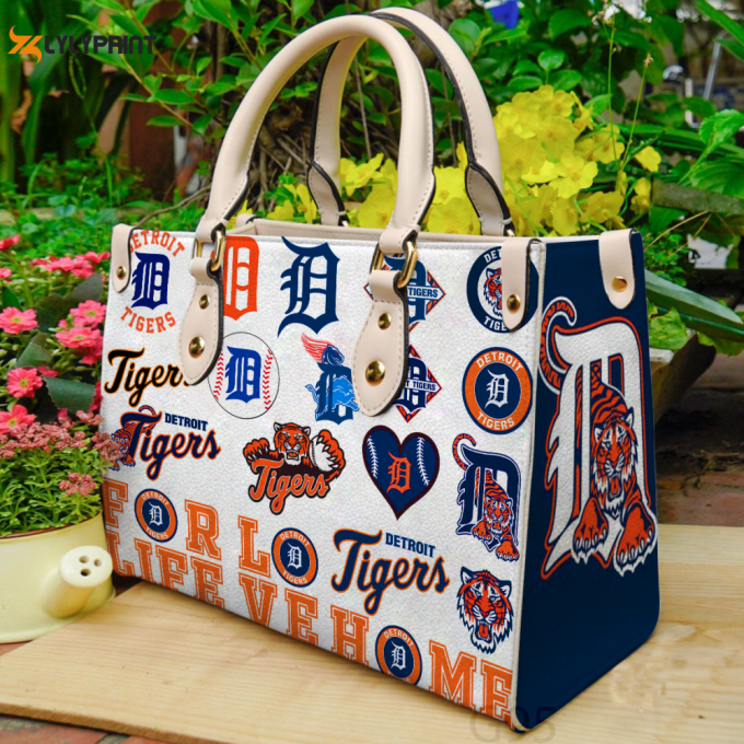 Detroit Tigers 1 Leather Bag For Women Gift 1