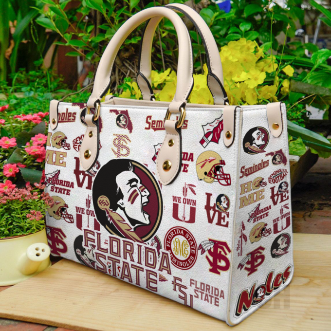 Florida State Seminoles Leather Bag For Women Gift 2