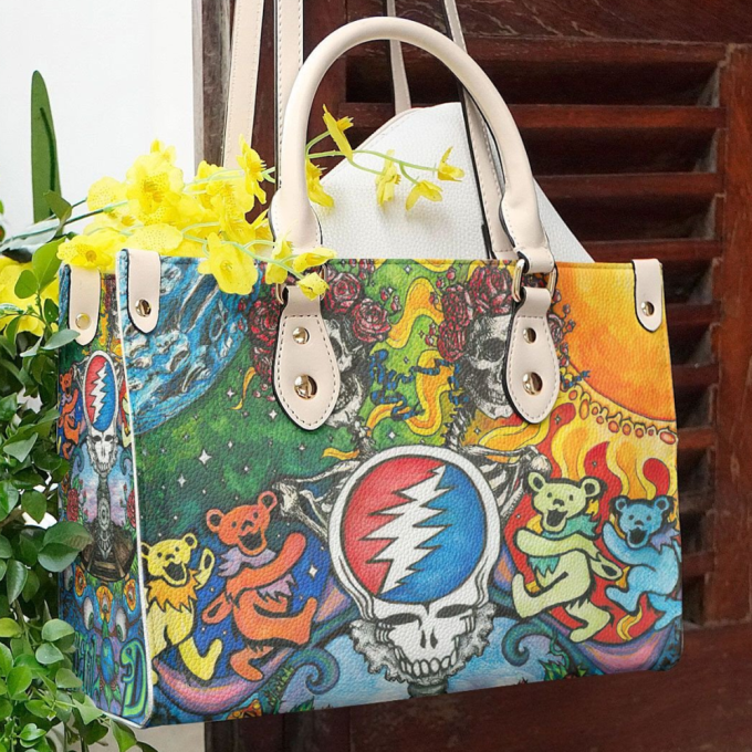 Grateful Dead Lover Leather Bag For Women Gift 2