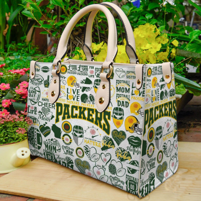 Green Bay Packers 0I Hand Leather Bag For Women Gift 2