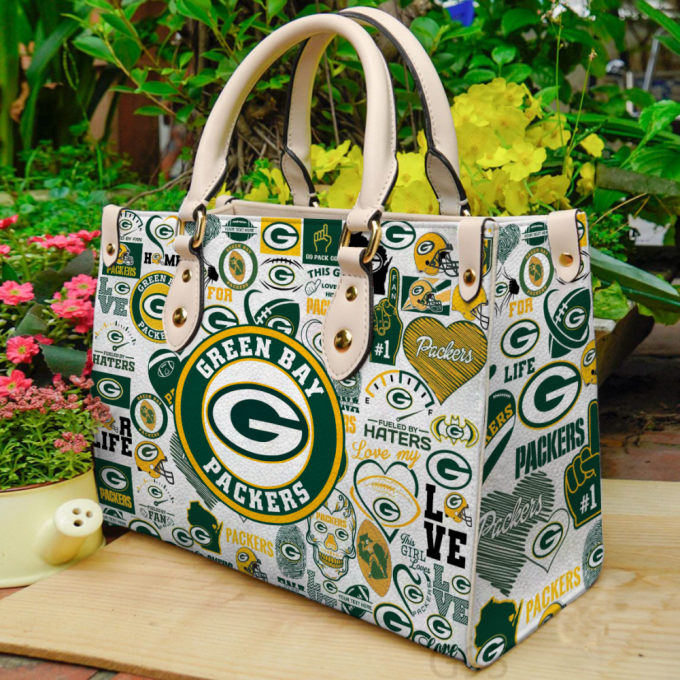 Green Bay Packers I0For Women Giftand Leather Bag For Women Gift 2