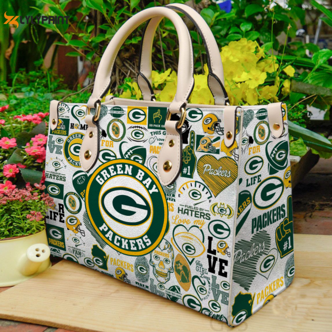 Green Bay Packers I0For Women Giftand Leather Bag For Women Gift 1