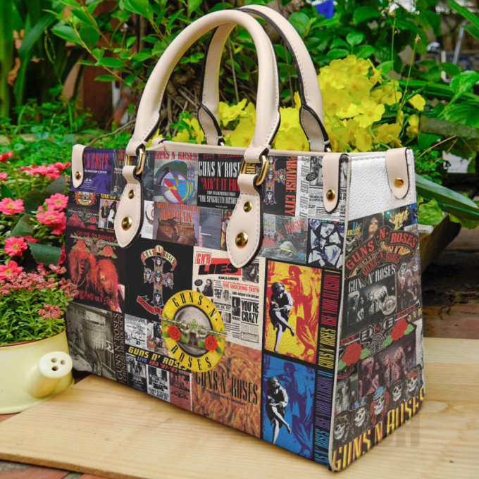 Guns N’ Roses Lover Leather Bag For Women Gift 2