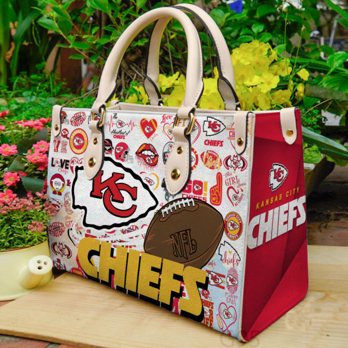 Kansas City Chiefs I0For Women Giftand Leather Bag For Women Gift 2