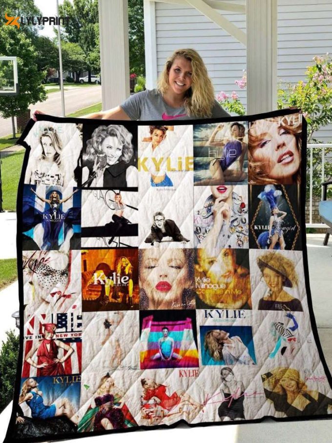 Kylie Minogue 1 Quilt For Fans Home Decor Gift 1