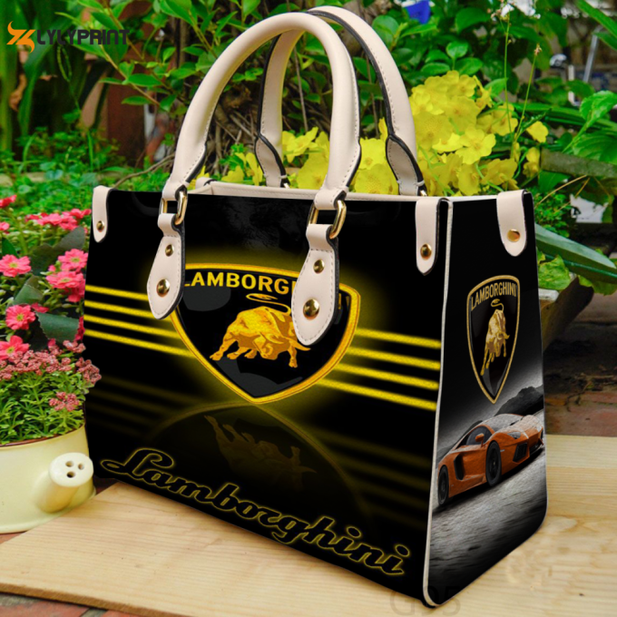 Lamborghini Leather Bag For Women Gift 1