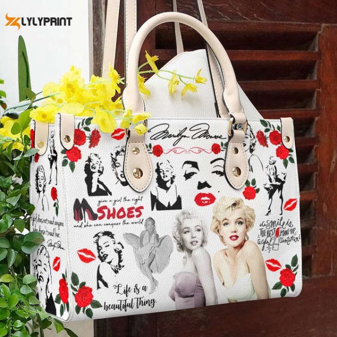 Marilyn Monroe Leather Bag For Women Gift 1