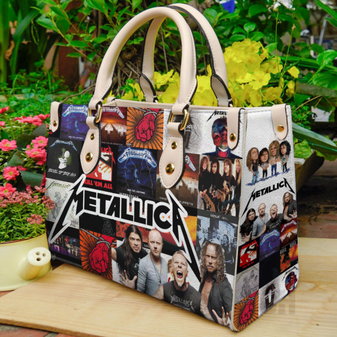 Metallica Band Lover Leather Bag For Women Gift 2