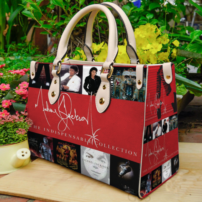 Michael Jackson Love I0 Leather Bag For Women Gift 2