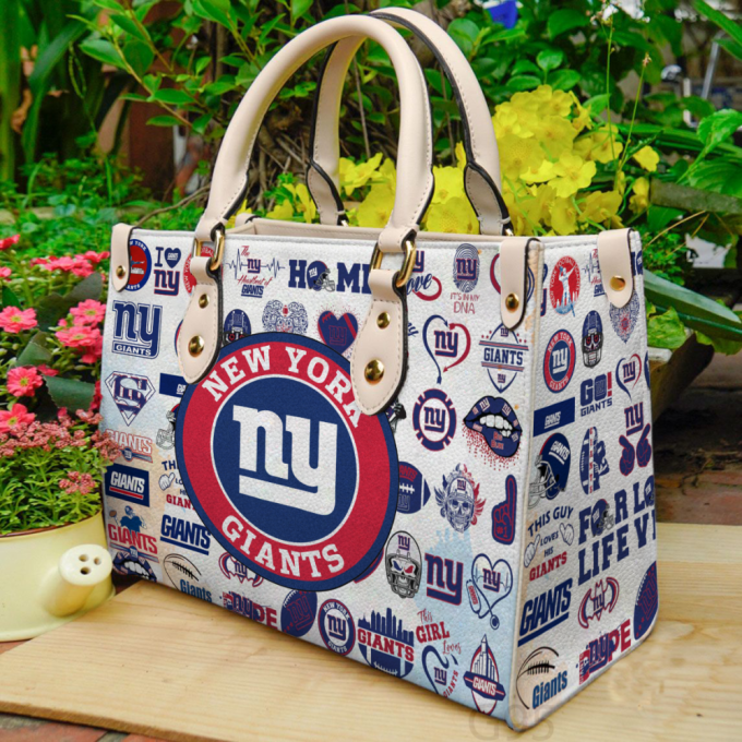 New York Giants I0For Women Giftand Leather Bag For Women Gift 2