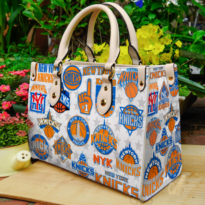 New York Knicks Leather Bag For Women Gift 3