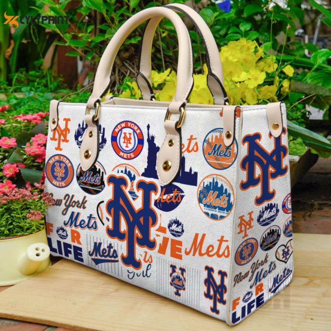 New York Mets Lover Leather Bag For Women Gift 1