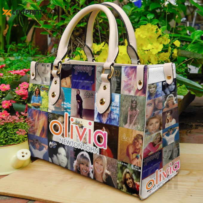 Olivia Newton-John Leather Bag For Women Gift 1