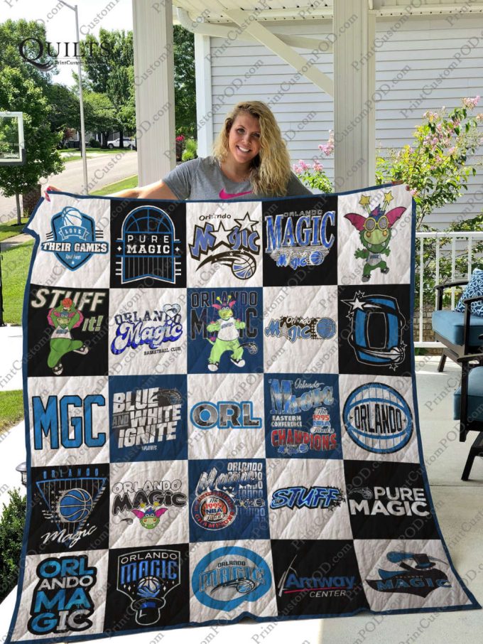 Orlando Magic 1 Quilt For Fans Home Decor Gift 2