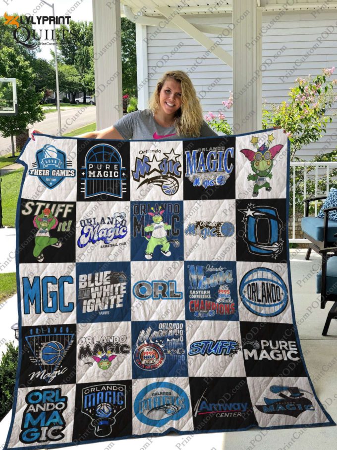 Orlando Magic 1 Quilt For Fans Home Decor Gift 1