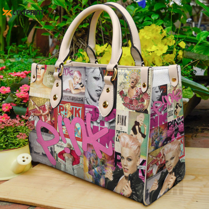 P!Nk Leather Bag For Women Gift 1