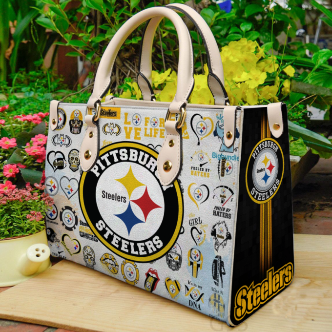 Pittsburgh Steelers I0For Women Giftand Leather Bag For Women Gift 2