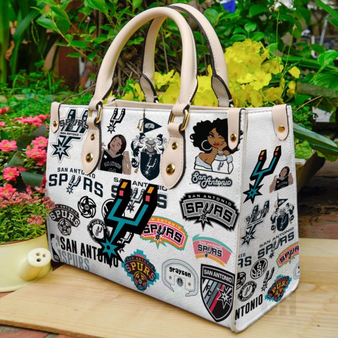 San Antonio Spurs Loverfor Women Giftand Leather Bag For Women Gift 2