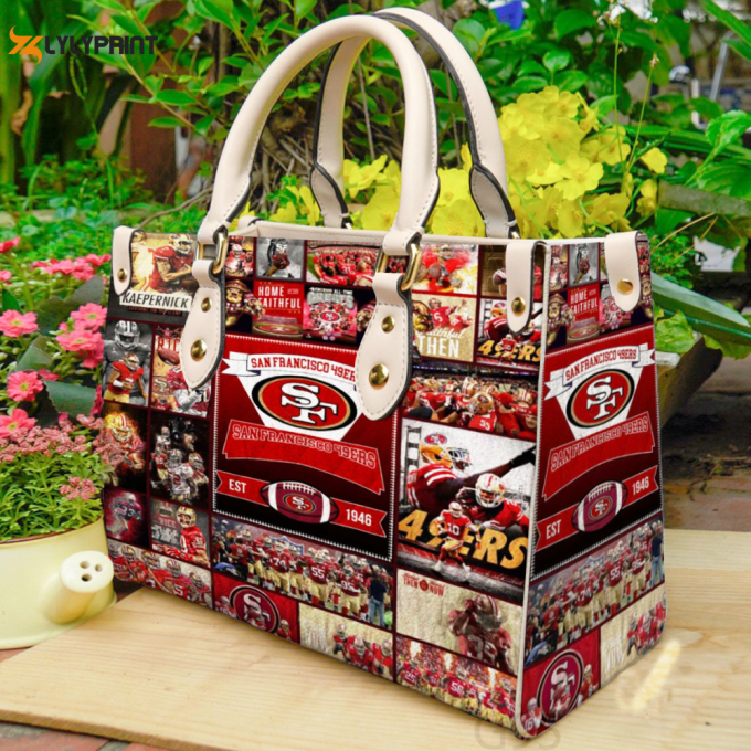 San Francisco 49Ers Love 1I Leather Bag For Women Gift 1