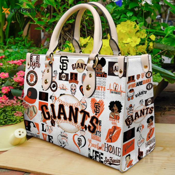 San Francisco Giants Leather Bag For Women Gift 1