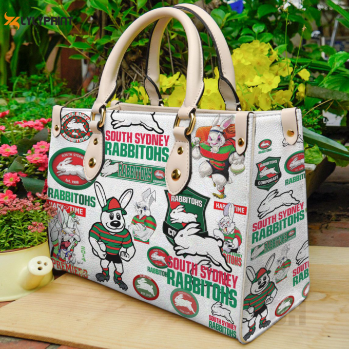 South Sydney Rabbitohs Leather Bag For Women Gift 1