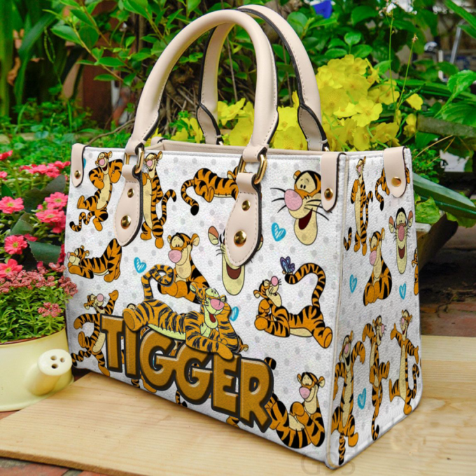 Tigger Winnie The Pooh Cute Leather Bag For Women Gift 2