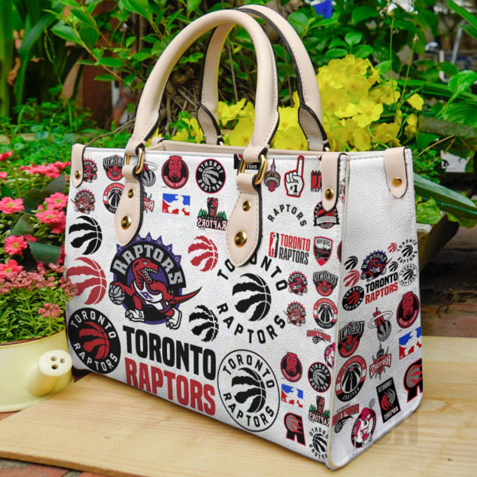 Toronto Raptors Hand Leather Bag For Women Gift 2