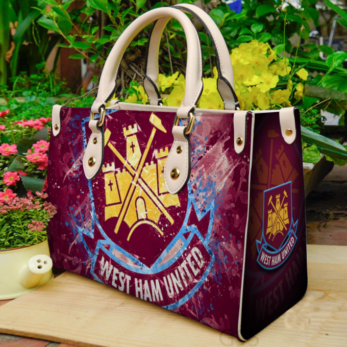 West Ham United Hand Leather Bag For Women Gift 2