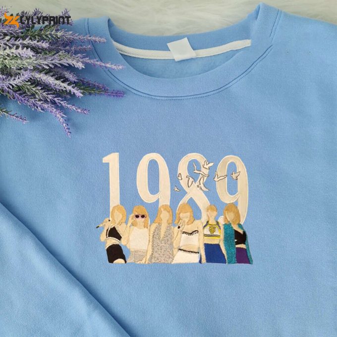 1989 Taylor Version Embroidered Sweatshirt 1