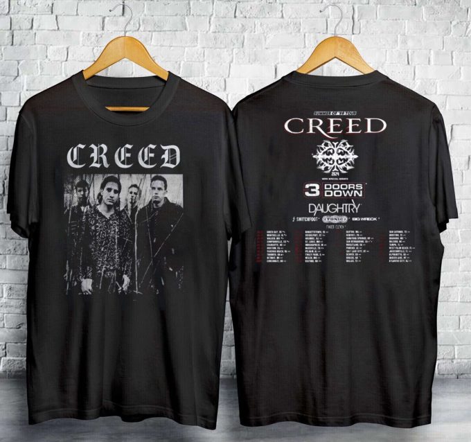 2024 Creed Band Summer Of 99 Tour Concert Shirt - Unisex 1