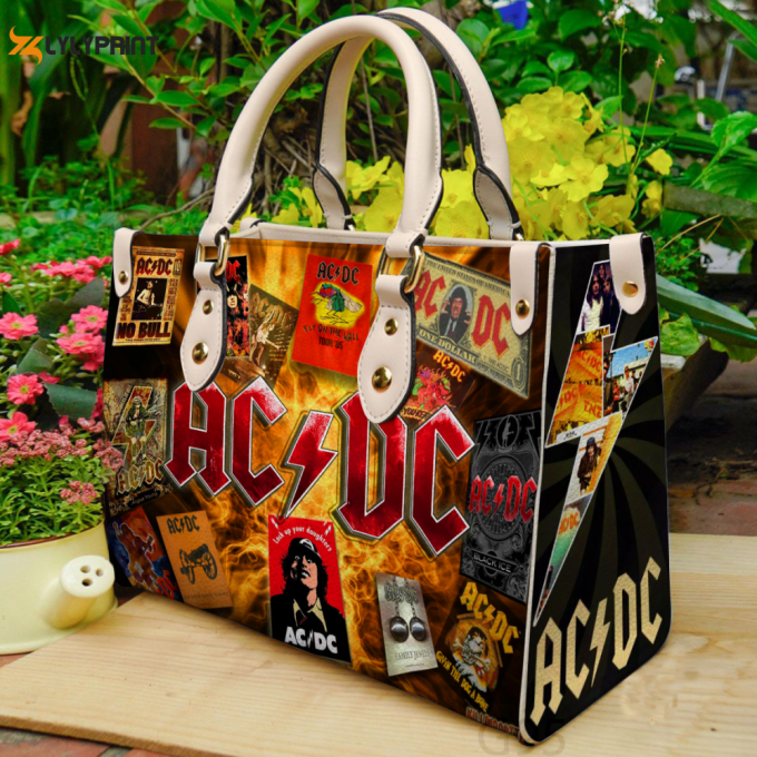 Acdc Band Love Leather Bag For Women Gift 1