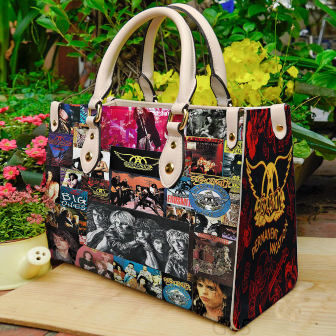 Aerosmith Hand Leather Bag For Women Gift 2