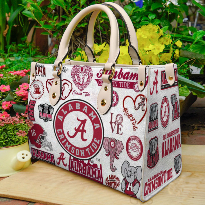 Alabama Crimson Tide A0 Leather Bag G95 2