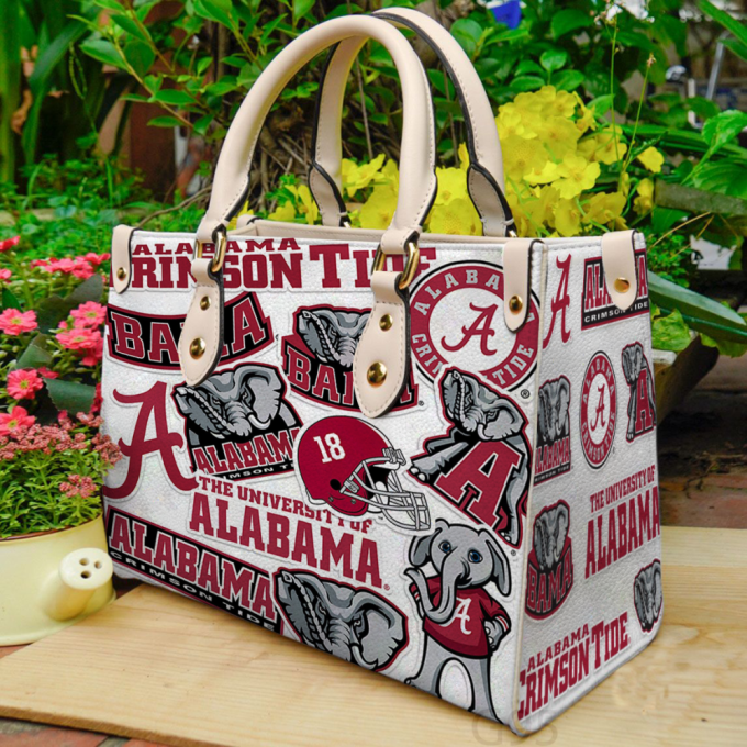 Alabama Crimson Tide G0 Leather Bag G95 2