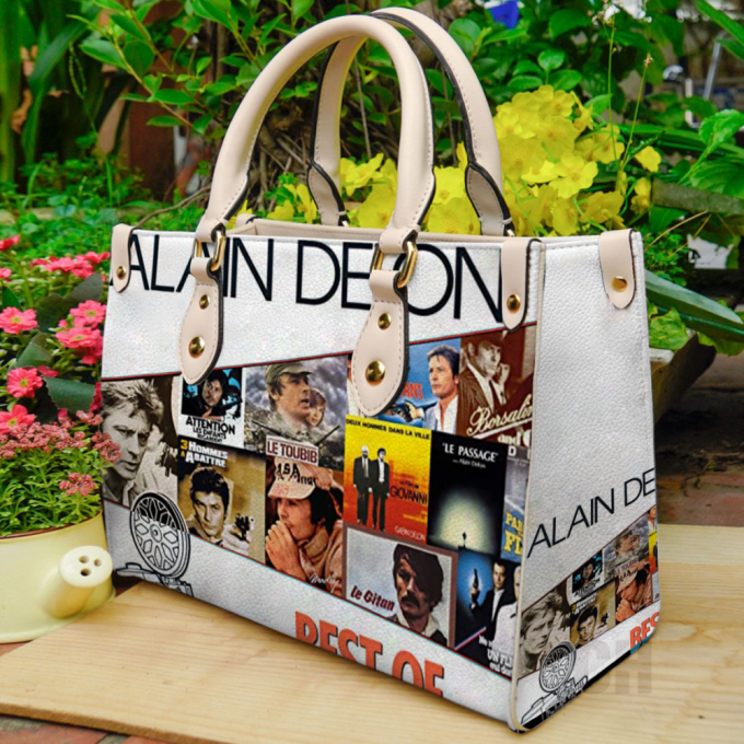 Alain Delon Leather Bag For Women Gift 2