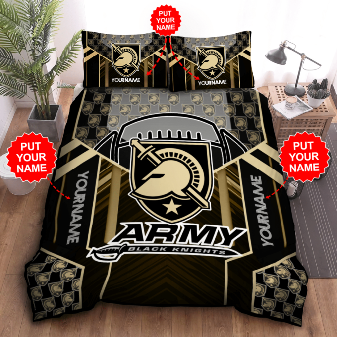 Army Black Knights Duvet Cover Bedding Set Gift For Fans 2